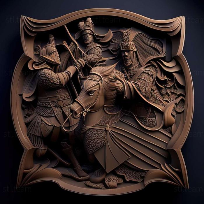 3D модель Гра SAMURAI WARIORS 2 (STL)